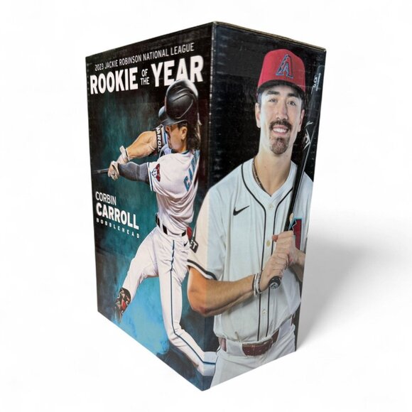 2023 Corbin Carroll Rookie Of The Year National League Bobblehead Collectible - Picture 4 of 10